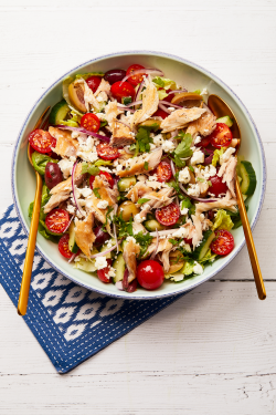 Smoked Mackerel & Greek Salad