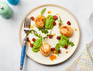 Have you tried... Scallops with chorizo  ?